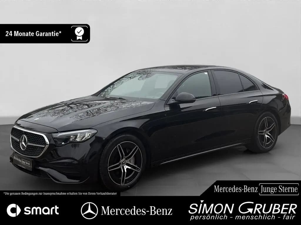 Main__Slider__Photo:Mercedes-Benz E 220 d AMG Int/Ext Night Pano Kamera Ambi+ 06/2025-0
