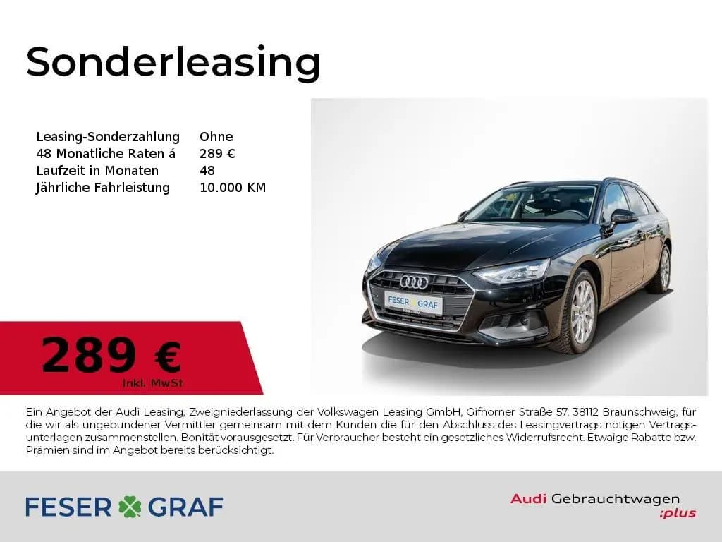 Main__Slider__Photo:Audi A4 Avant 35 TFSI S tronic LED/PDC+/Navi+/SHZ/Car 08/2022-0