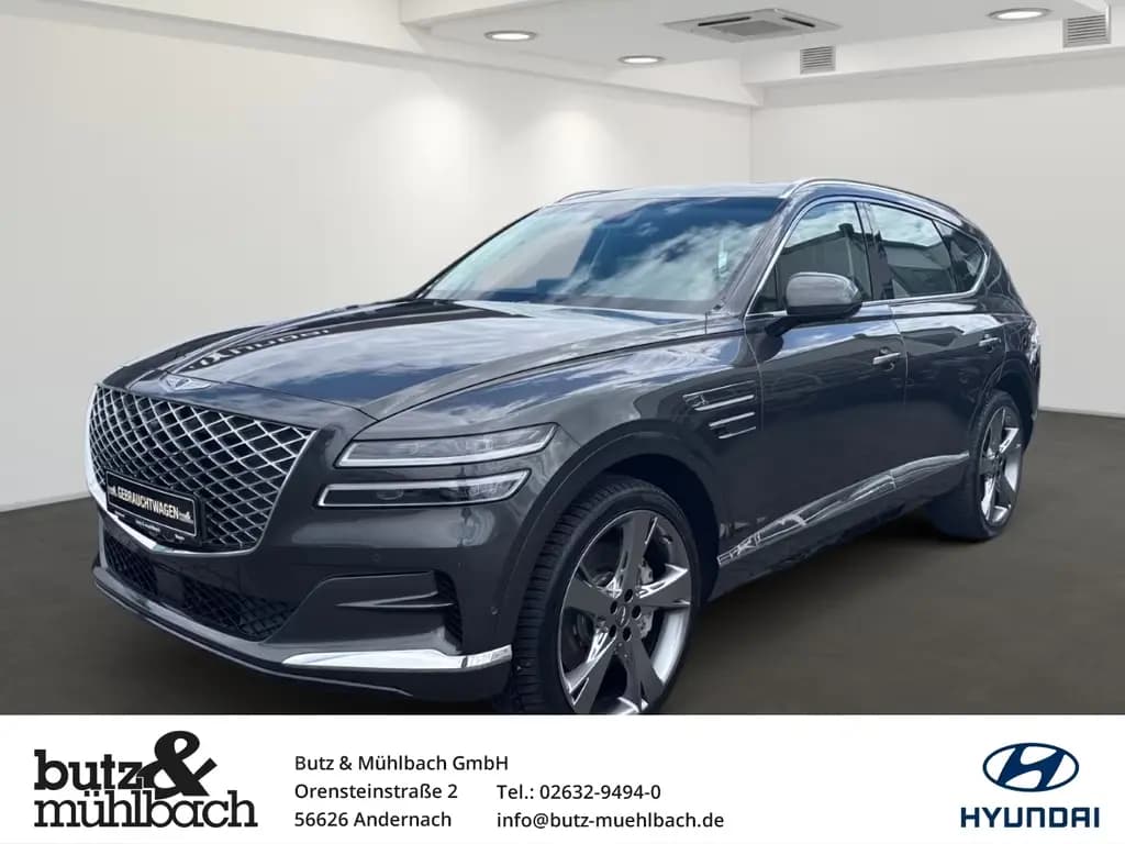 Main__Slider__Photo:Genesis GV80 Luxus Plus 4WD HUD AD El. Fondsitzverst. Mo 03/2024-0