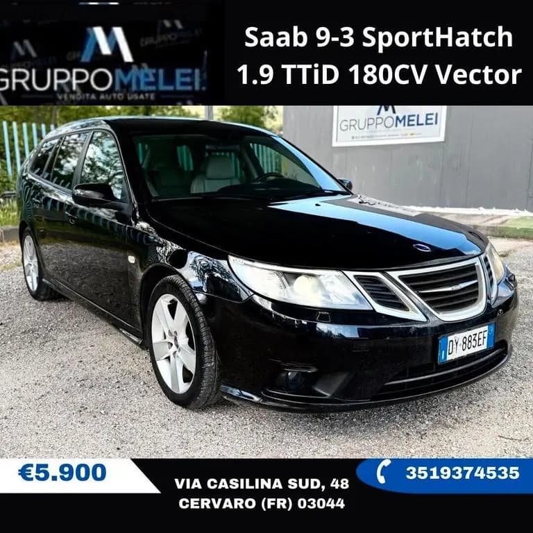 Main__Slider__Photo:Saab 9-3 SportHatch 1.9 TTiD 180CV Vector 10/2009-0