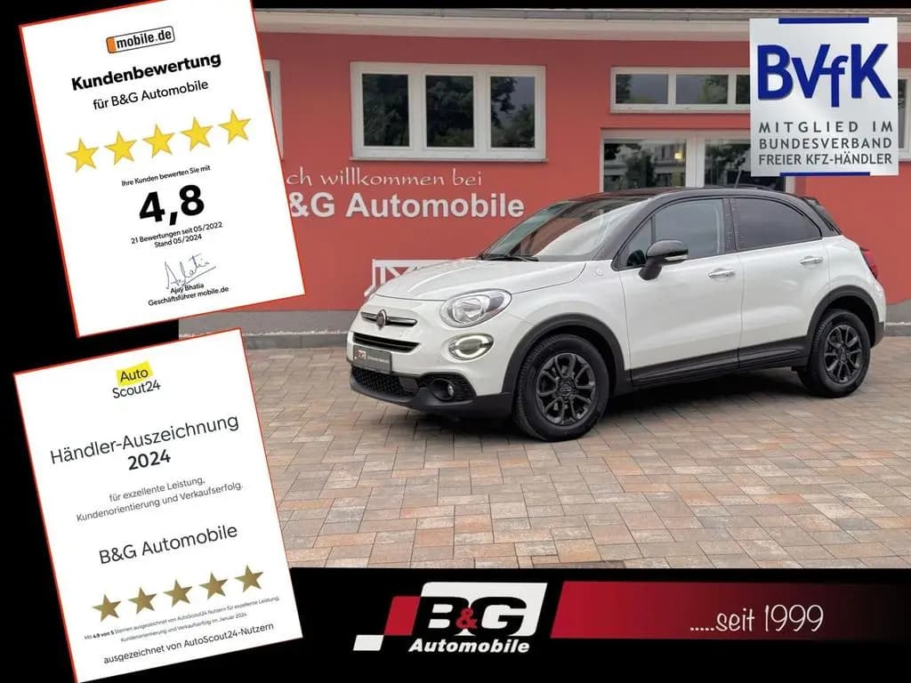 Main__Slider__Photo:Fiat 500X Google*Garantie*TÜVneu* 09/2021-0