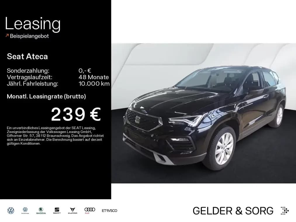 Main__Slider__Photo:Seat Ateca 1.5 TSI Style 360°*LED*Navigation*ACC 06/2025-0