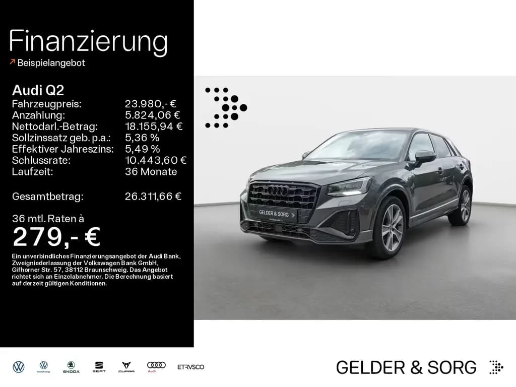 Main__Slider__Photo:Audi Q2 35 TDI  S line virtual|RFK|LED|black 03/2022-0