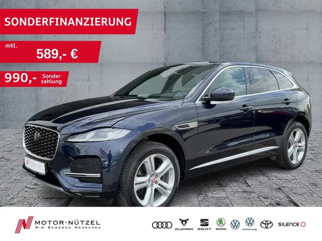 Main__Slider__Photo:Jaguar F-Pace D200 AWD SE LED+NAV+ACC+SHZ+RFK+DAB+LM20" 01/2023-0