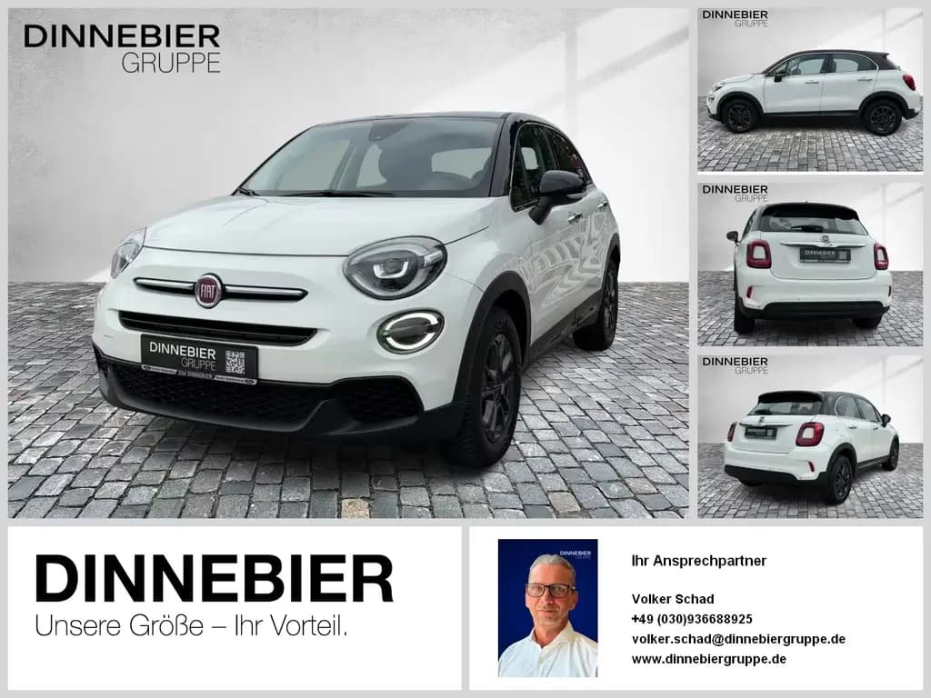 Main__Slider__Photo:Fiat 500X Urban PDC SpurH 2xKlima Facelift LM 04/2019-0