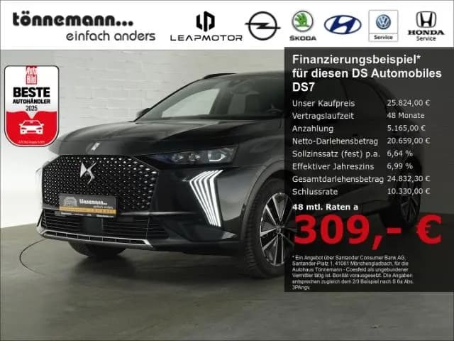 Main__Slider__Photo:DS Automobiles DS7 (Crossback) DS7 OPERA BlueHDI AT+ANHÄNGERKUPPLUNG+KAMERA+PAN 08/2023-0
