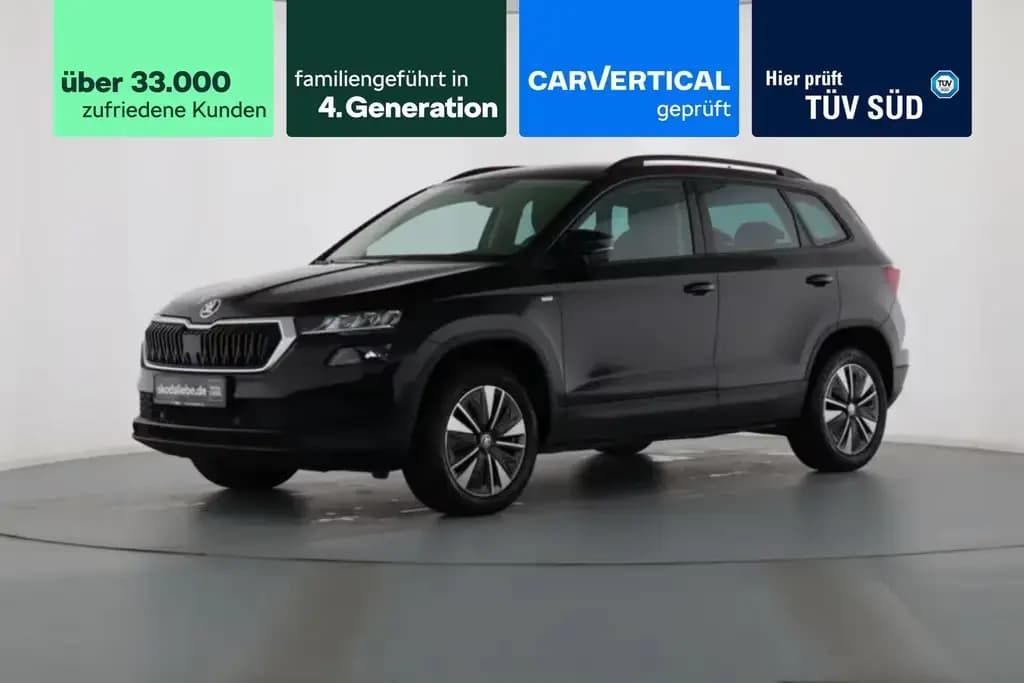 Main__Slider__Photo:Skoda Karoq TOUR 1.5TSI DSG VOLL-LED+RÜCKFAHRKAMERAuvm 10/2023-0