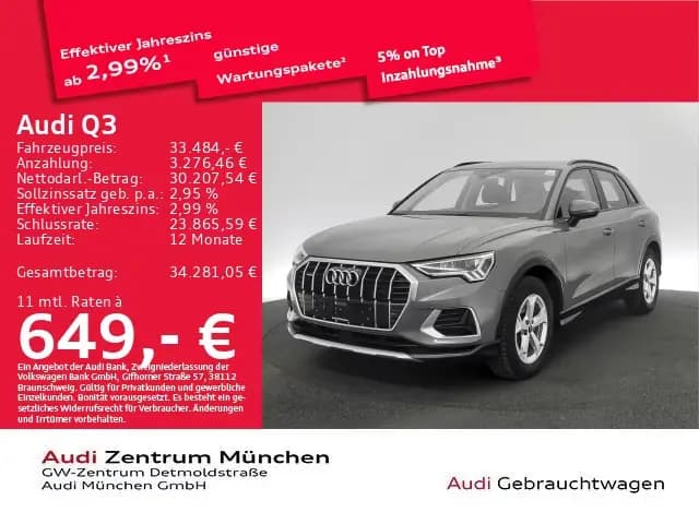 Main__Slider__Photo:Audi Q3 40 TFSI qu. S tronic advanced Virtual/LED 04/2023-0