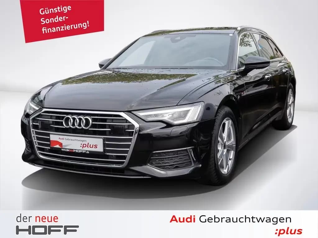 Main__Slider__Photo:Audi A6 Avant 40 TDI design Pano Matrix 19Zoll Kamera 04/2023-0