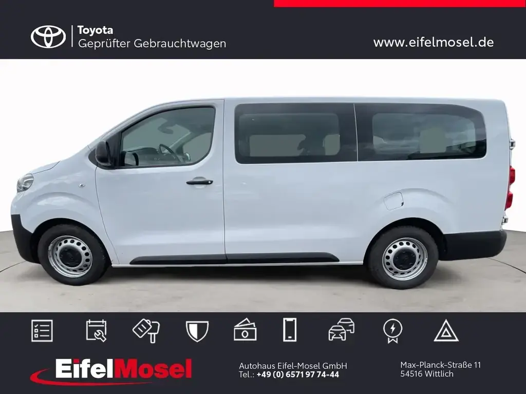 Main__Slider__Photo:Toyota Proace (Verso) Proace Verso 2.0 D-4D 9-Sitzer 12/2022-1