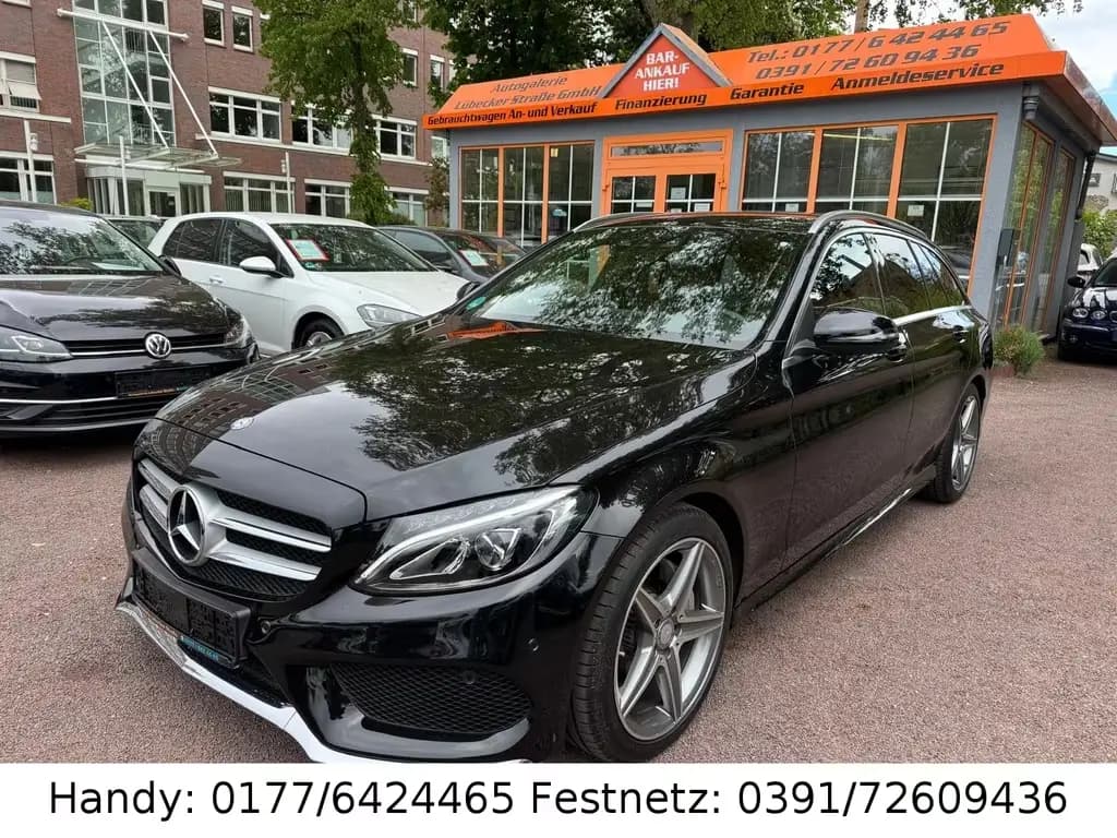 Main__Slider__Photo:Mercedes-Benz C 180 T AMG/LED/NAVI/LEDER/SHZ/KAMERA/HEAD-UP 05/2016-0