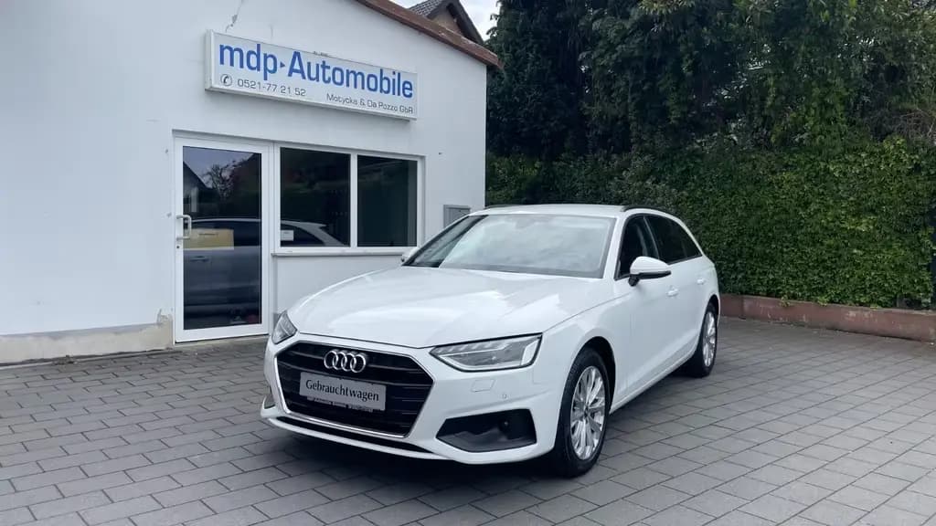 Main__Slider__Photo:Audi A4 AV 30TDI S-TR*MATRIX*AHK*17"*CAM*SIDE/LANE* 03/2022-0