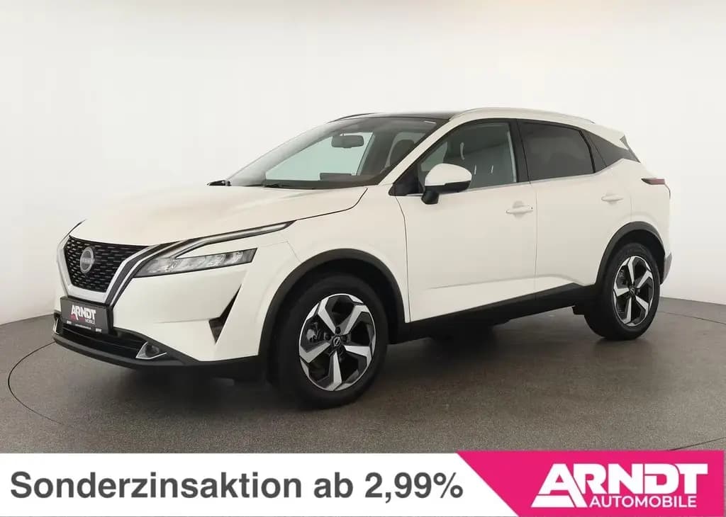 Main__Slider__Photo:Nissan Qashqai 1.3 DIG-T N-Connecta Pano Nav SitzHZ 360 12/2022-0