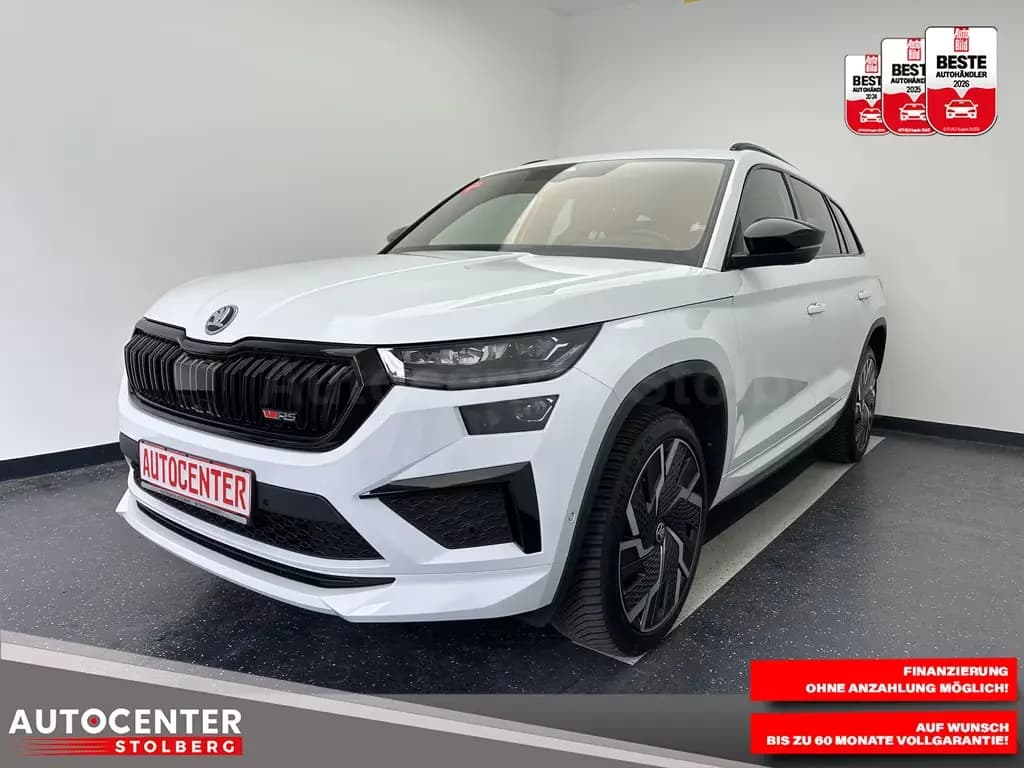 Main__Slider__Photo:Skoda Kodiaq RS 4x4 " 7 SITZER-NAVI-CAM-SITZH-MULTI" 02/2023-0