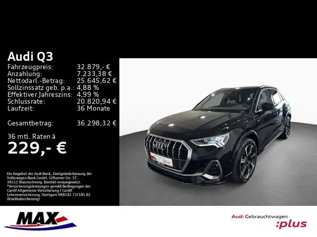 Main__Slider__Photo:Audi Q3 35 TFSI S LINE LED+MMI NAVI+SONOS+VCP+SHZ+ALU 05/2023-1