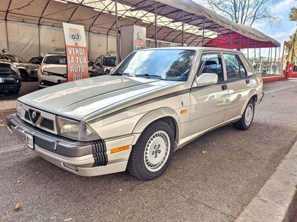 Main__Slider__Photo:Alfa Romeo 75 1.8i TURBO QUADRIFOGLIO VERDE ASI 05/1991-0
