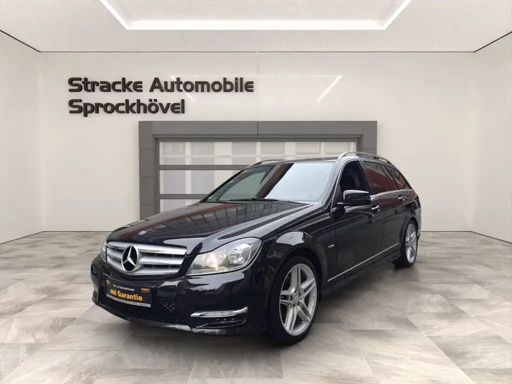 Main__Slider__Photo:Mercedes-Benz C 180 T CGI *AMG LINE*Automatik*AHK*Scheckheftge 06/2012-0
