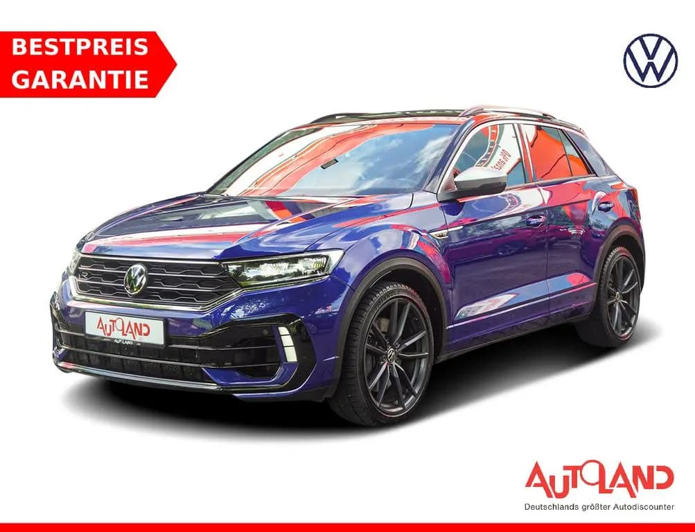 Main__Slider__Photo:Volkswagen T-Roc 2.0 R 4Motion LED ACC Kamera Alcantara DAB 09/2021-0