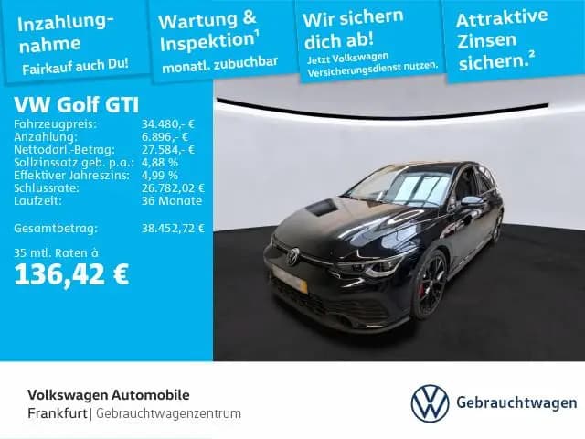 Main__Slider__Photo:Volkswagen Golf VIII GTI Clubsport 2.0 TSI BLACKSTYLE AKRA 04/2024-0
