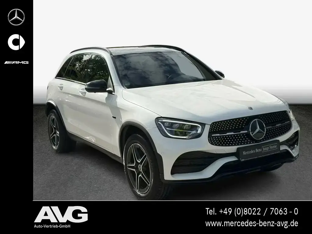Main__Slider__Photo:Mercedes-Benz GLC 300 e 4M AMG-LINE|LED|Pano-Dach|360|Night 05/2021-1