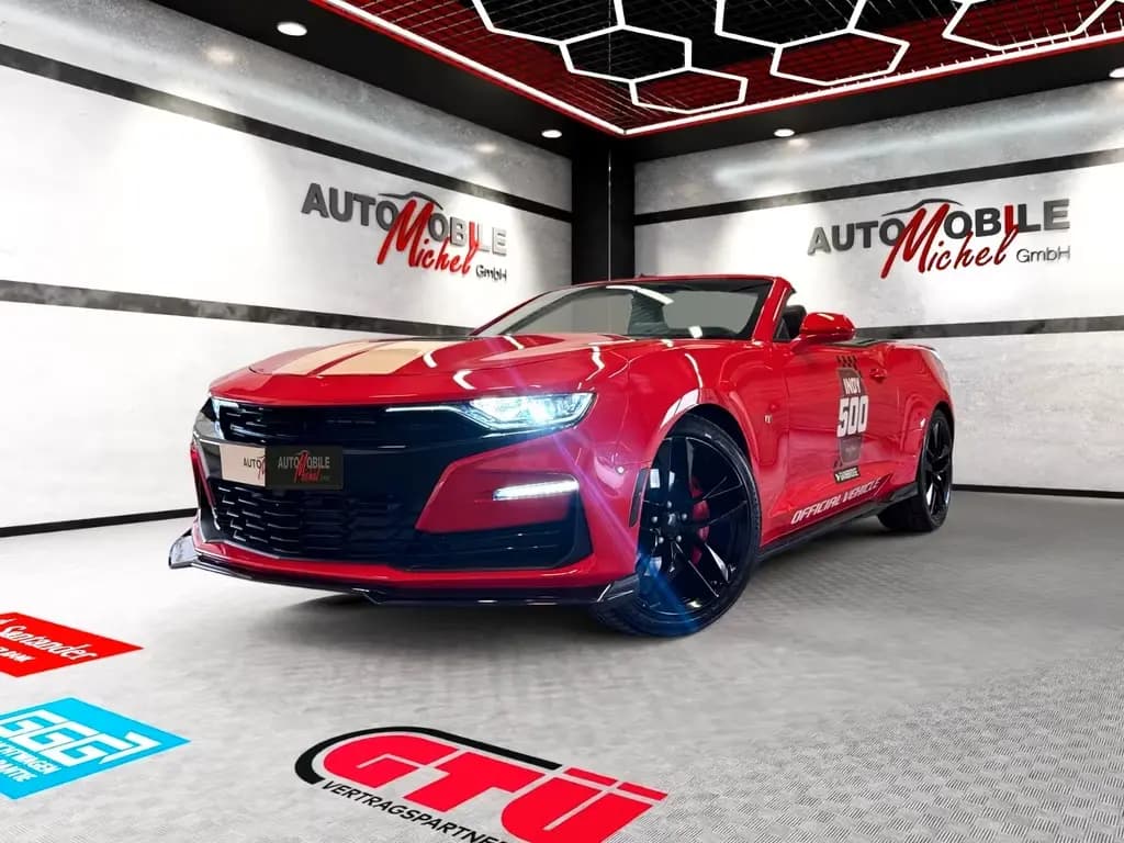 Main__Slider__Photo:Chevrolet Camaro SS 6.2 V8 ZL1 Cabrio / Pace Car Indy 500 02/2020-0