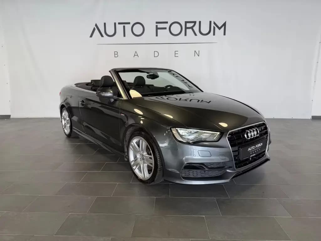 Main__Slider__Photo:Audi A3 Cabrio 1.8TFSI*S-line*Lane*ACC*DCC*NHZ*SHZ 06/2015-0