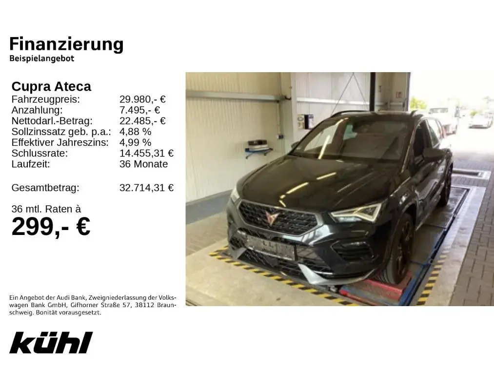 Main__Slider__Photo:Cupra Ateca 2.0 TSI DSG 4Drive AHK/LED/ACC/Kamera 04/2023-1