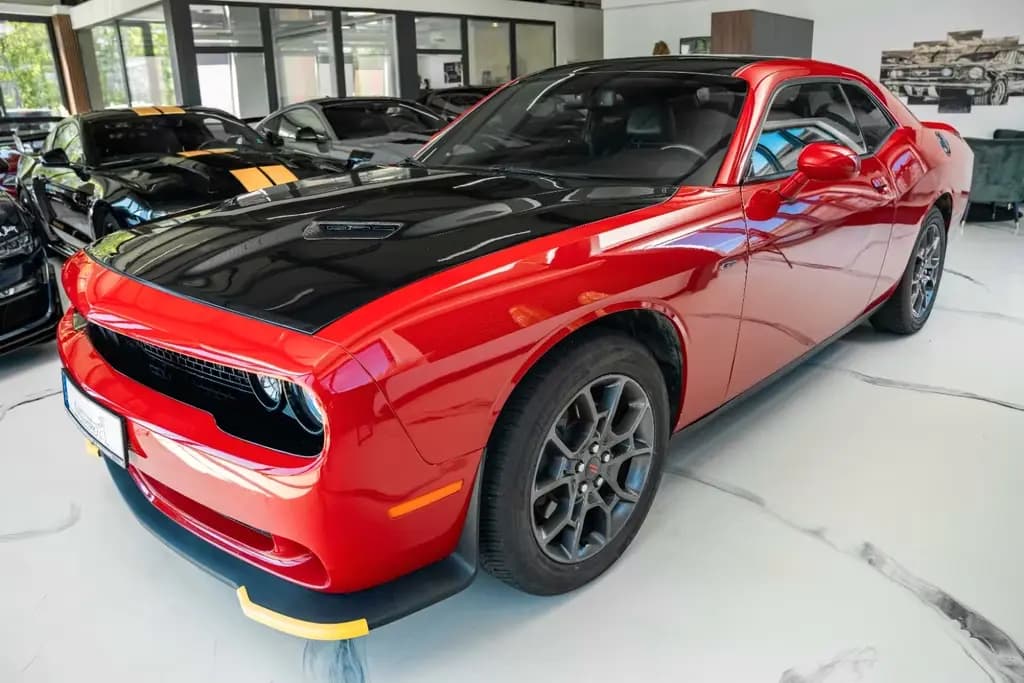 Main__Slider__Photo:Dodge Challenger 3,6 V6 Gt LEDER KAMERA ACC TOP 03/2018-0
