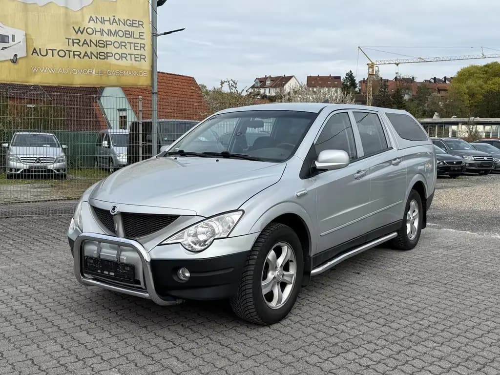 Main__Slider__Photo:Ssangyong Actyon Sports 200 Xdi 4x4 AHK Kamera Leder Klima 10/2010-0