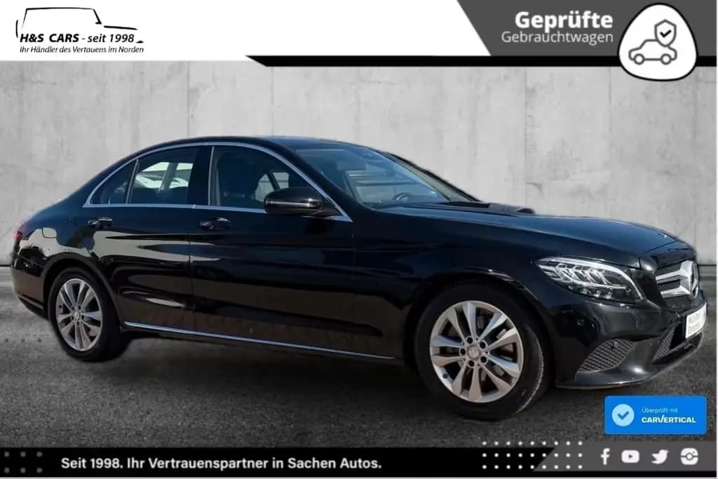 Main__Slider__Photo:Mercedes-Benz C 200 Lim AVANTG ILS LED NAV TOTW SCHIEBD KAMERA 07/2019-0