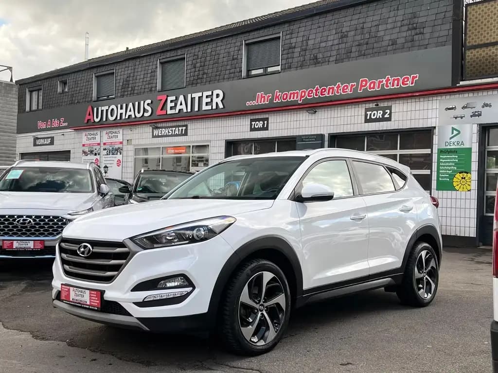 Main__Slider__Photo:Hyundai TUCSON blue Trend 2WD*TÜV*INS* 08/2016-0