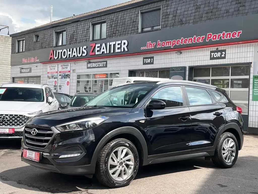 Main__Slider__Photo:Hyundai TUCSON blue Classic 2WD*TÜV*INS* 09/2018-0