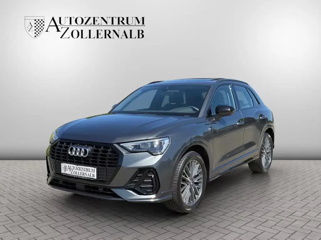 Main__Slider__Photo:Audi Q3 35 TFSI S line *1.HAND*VIRTUAL*BLACK*RFK*PANO 11/2019-0