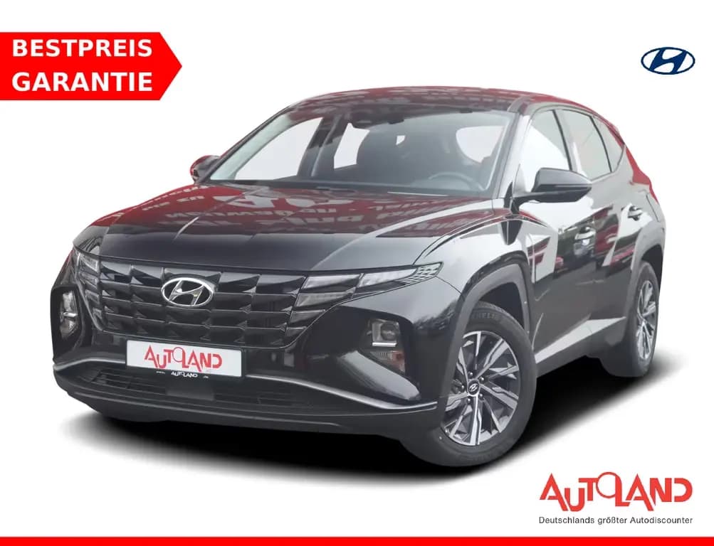 Main__Slider__Photo:Hyundai TUCSON 1.6 T-GDI 2WD AHK Kamera PDC Tempomat 10/2021-0