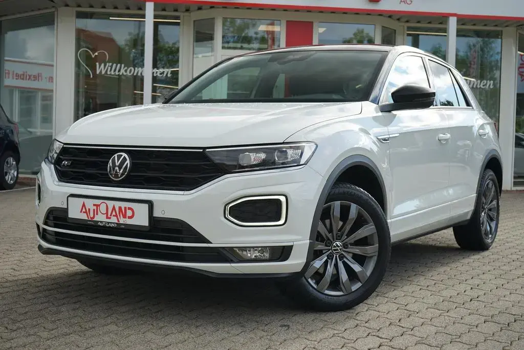 Main__Slider__Photo:Volkswagen T-Roc 1.5 TSI R-Line LED ACC Kamera Sitzheizung 12/2021-1