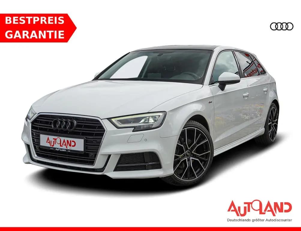 Main__Slider__Photo:Audi A3 Sportback 1.5 TFSI S-Line LED Navi Tempomat 11/2018-0