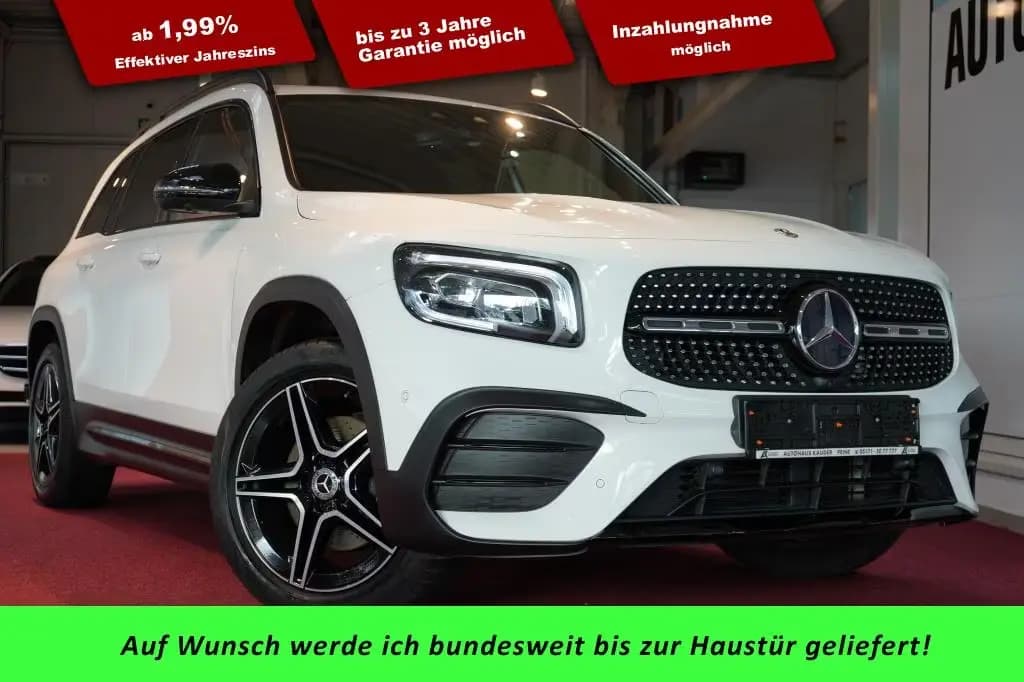 Main__Slider__Photo:Mercedes-Benz GLB 200 7G AMG Line *LED*Navi*Kamera*Virtual*AHK 09/2020-0