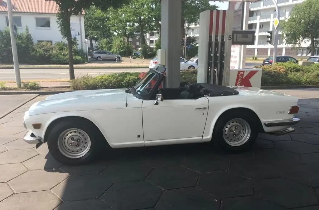 Main__Slider__Photo:Triumph TR6 PI Deutsche Auslieferung 3. Hand Overdrive 04/1973-0