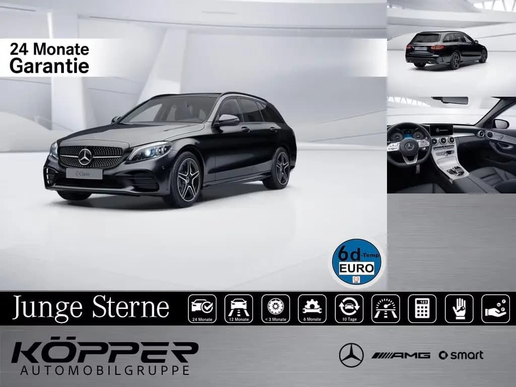 Main__Slider__Photo:Mercedes-Benz C 300 T AMG Advanced Night Leder Pano Navi Distr 11/2018-0