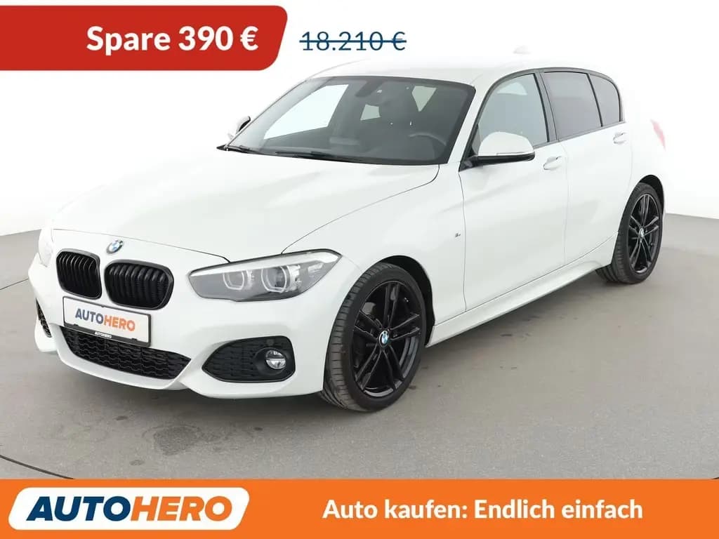 Main__Slider__Photo:BMW 118 1er 118i Edition M Sport Shadow Aut.*LED*TEMPO* 09/2018-0