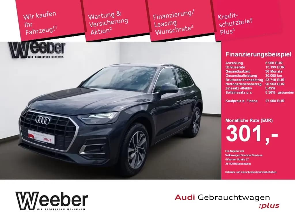 Main__Slider__Photo:Audi Q5 quattro *AHK*LED*NAVI*KAMERA*SHZ*19ZOLL LM* 10/2021-0
