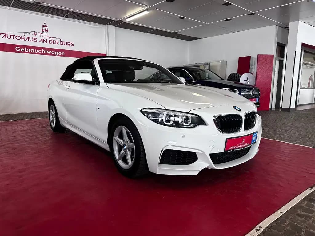 Main__Slider__Photo:BMW 218 i Cabrio M Sport//Keyless//LED//Navi/1.Hand 11/2018-0