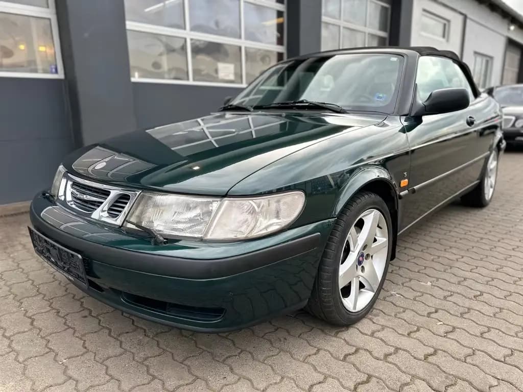 Main__Slider__Photo:Saab 9-3 2.0t Ecopower S Cabriolet 1.HAND HU/AU NEU 03/2001-0