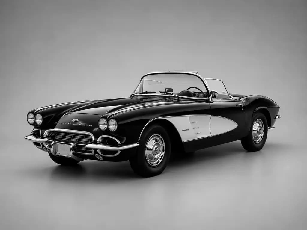 Main__Slider__Photo:Corvette C1 1961  Dokumentierte Historie seit 68 07/1961-0