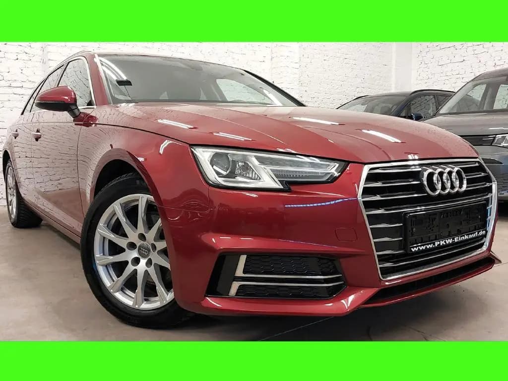 Main__Slider__Photo:Audi A4 Avant 35 TFSI design 66oookm AHZV DAB Kamera 01/2019-0