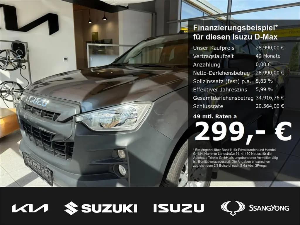Main__Slider__Photo:Isuzu D-Max Space Cab 4WD L **neue Räder** 10/2022-0
