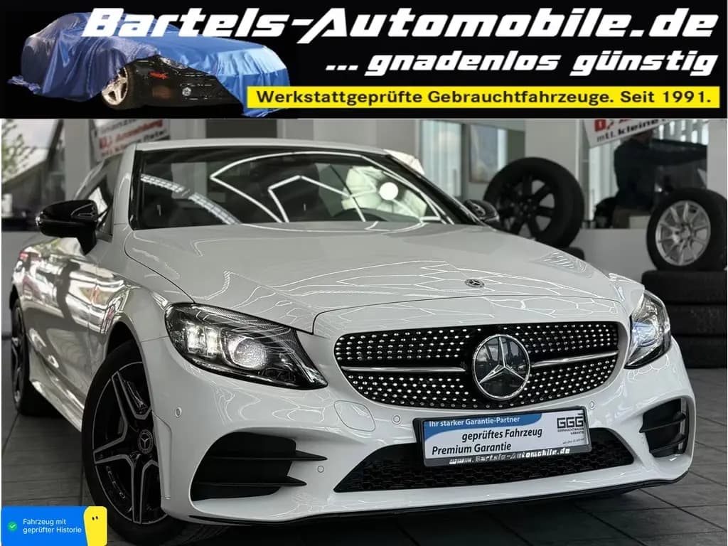 Main__Slider__Photo:Mercedes-Benz C 300 CGI Cabrio AMG-Line, LED, 360°, DAB, Leder 10/2019-0