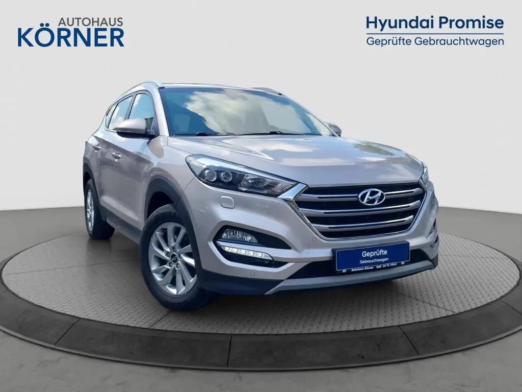 Main__Slider__Photo:Hyundai TUCSON STYLE 1.6 T-GDi *NAVI*CAM*SITZHZG*SPURASS 12/2016-0