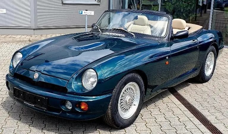 Main__Slider__Photo:MG Other Andere RV8 Rover Roadster Grün / Beige 03/1996-0