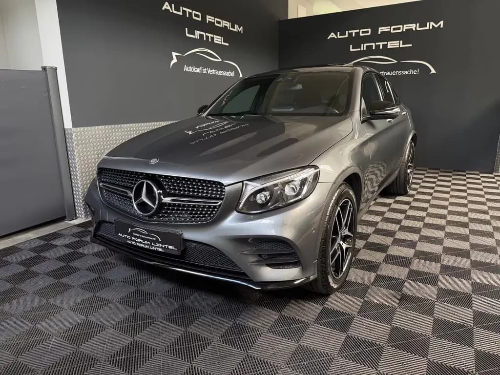 Main__Slider__Photo:Mercedes-Benz GLC 220 d 4Matic Coupe AMG LINE-AHK-LED- 11/2016-0
